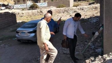 Photo of ضبط وصلات مياه مخالفة بمقاهي في نجع حمادي