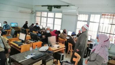 Photo of رئيس المنطقة الأزهرية يتابع تدريب الأخصائيين الاجتماعيين علي الحاسب الآلي