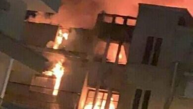 Photo of نشوب حريق في منزل من 3 طوابق بأبوتشت