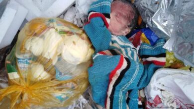 Photo of العثور على طفل حديث الولادة على الصحراوي بنجع حمادي