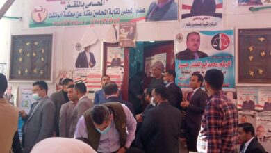 Photo of اقبال كثيف في انتخابات نقابة المحامين بمحافظة قنا