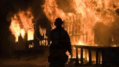 Photo of دون وقوع إصابات بشرية ..حريق يلتهم منزل بالوقف
