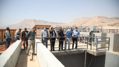 Photo of نائب محافظ قنا يتفقد محطة المعالجة الثلاثية بالسلامية