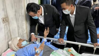 Photo of زعيم الأغلبية بمجلس النواب يتفقد مستشفيات سوهاج ويزور مصابين حادث القطار