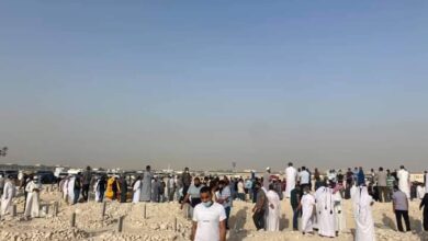 Photo of بالصور.. تشييع جثمان “عبدالهادي” شهيد لقمة العيش بدولة قطر