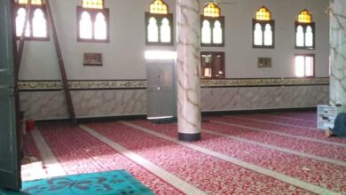 Photo of استعدادًا لشهر رمضان.. ترميم مسجد “المدينة المنورة” في حجازة بالجهود الذاتية