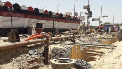 Photo of الانتهاء من إحلال وتجديد خطوط انحدار الصرف الصحي بمدخل مدينة أبوتشت