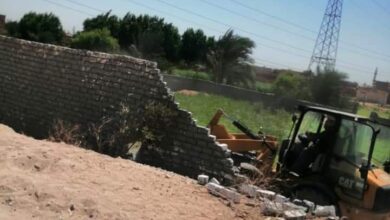 Photo of إزالات فورية لتعديات على أراض زراعية وأملاك الدولة في أبوتشت