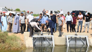 Photo of محافظ قنا يفتتح 36 مأخذ مياه بمشروع استكمال ري  12500  فدان ضمن المبادرة الرئاسية