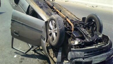 Photo of إصابة 3 أشخاص فى انقلاب سيارة بمحور نقادة – قوص الجديد  