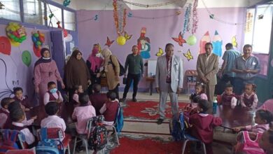 Photo of افتتاح قاعة رياض أطفال بمدرسة الدكتور يوسف اسماعيل الابتدائية بالألومنيوم