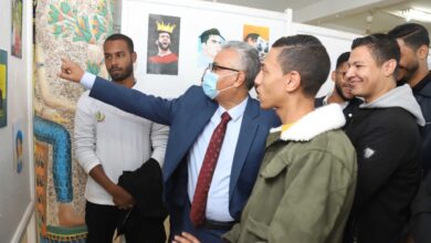 Photo of رئيس “جنوب الوادي” يفتتح معرض الإبداعات الفنية لأسرة طلاب من أجل مصر