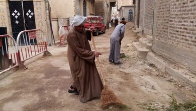 Photo of حملة نظافة وصيانة للكشافات بمحيط الكنائس والأديرة