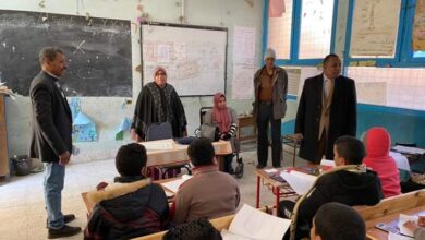 Photo of مدير “تعليمية نجع حمادي” يتابع امتحانات نصف العام بـ”الألومنيوم”