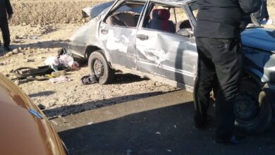 Photo of إصابة 5 أشخاص في حادث انقلاب سيارة على طريق قنا نجع حمادي الصحراوي