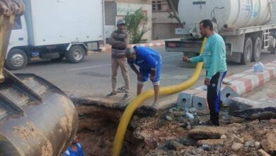 Photo of مياه قنا: الانتهاء من إصلاح كسر خط رئيسي بشارع مصنع الغزل