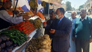 Photo of السكرتير العام يجرى جولة ميدانية لمتابعة توافر السلع الغذائية بأسواق مركز قوص 
