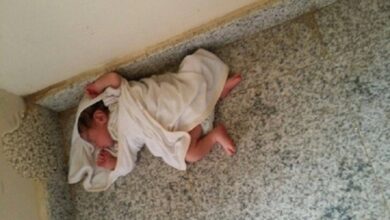 Photo of العثور على طفل حديث الولادة داخل الزراعات بمركز أبوتشت