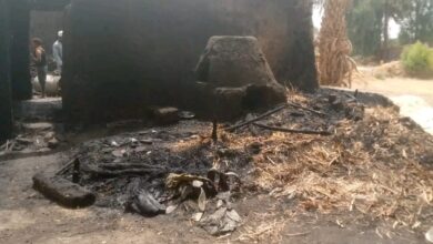 Photo of السيطرة على حريق نشب في حوش بقرية المخلبطية في أبوتشت
