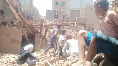 Photo of صور| انهيار منزل بالطوب اللبن في المراشدة دون خسائر بالأرواح