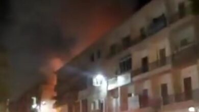 Photo of ماس كهربائي وراء اندلاع حريق الممشي التجاري بمدينة قنا