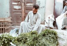 Photo of “سيد” يبيع الخضروات في سوق الوقف بعد بتر ذراعه ” مش همد يدي لأحد”