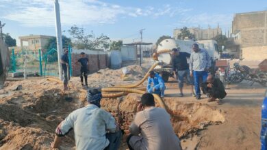 Photo of “شبكة المراشدة” توضح سبب انقطاع المياه بمنطقة المنشية