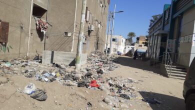 Photo of عدسة “الشارع القنائي” ترصد تراكم المخلفات والقمامة أمام البنك الزراعي في قرية الحراجية