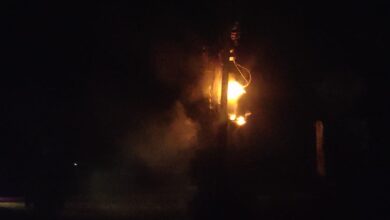 Photo of اشتعال النيران في محول كوبري عباس بالمراشدة