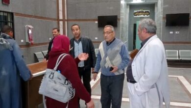 Photo of تمهيداً لافتتاحه.. وكيل مديرية الصحة يتفقد مركز طب الأسرة بالعركي