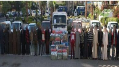 Photo of ضبط 40 متهم قاموا بسرقة 227 سيارة ومتوسيكل بقنا