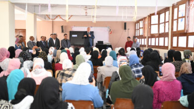 Photo of بدأ فعاليات  اليوم الاول للقوافل التعليمية الوزارية بتعليم قوص