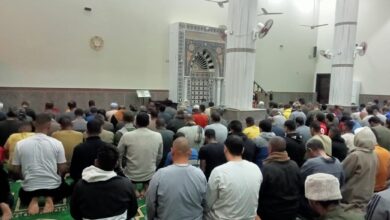 Photo of أول صلاة تراويح بمسجد “الفراء” بعد افتتاحه في “هوّ” بنجع حمادي| صور