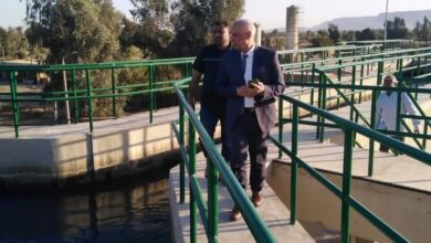 Photo of رئيس “مياه قنا” يتفقد محطة معالجة الصرف الصحي بالصالحية