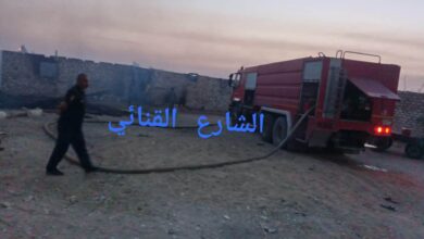 Photo of حريق بمنزلين على “الصحراوي” في قنا