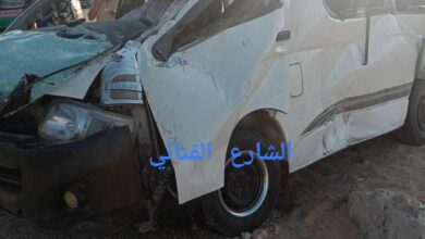 Photo of 13 مصاب وجثة في حادث على الصحراوي بقنا